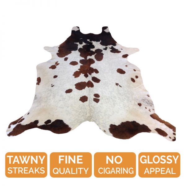 146_White-and-Brown-Spots-Cowhide-Rug