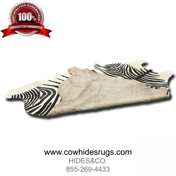 Exclusive Black And White Zebra Cowhide CH-HSZBW28