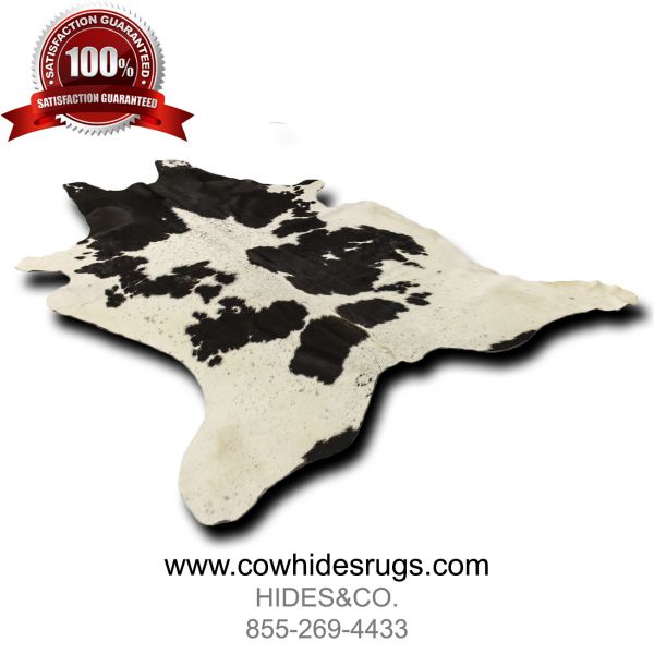 Gorgeous Black Spots on White Cowhide CH-EBWBW45