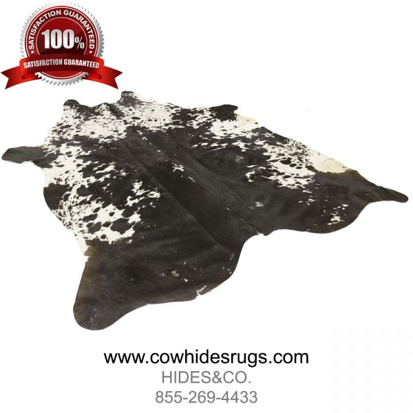 Spotty Black on White Stunning Cowhide CH-PBWBW17
