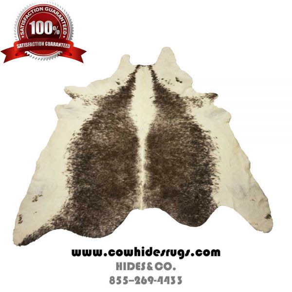 Taupe Brown and White Sides Cowhide CH-EEBRW15